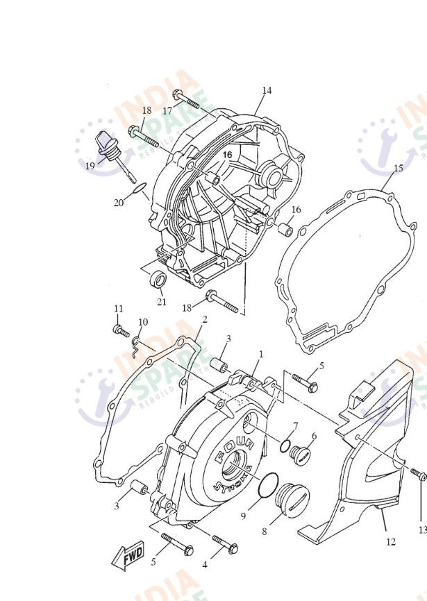 CRANKCASE COVER